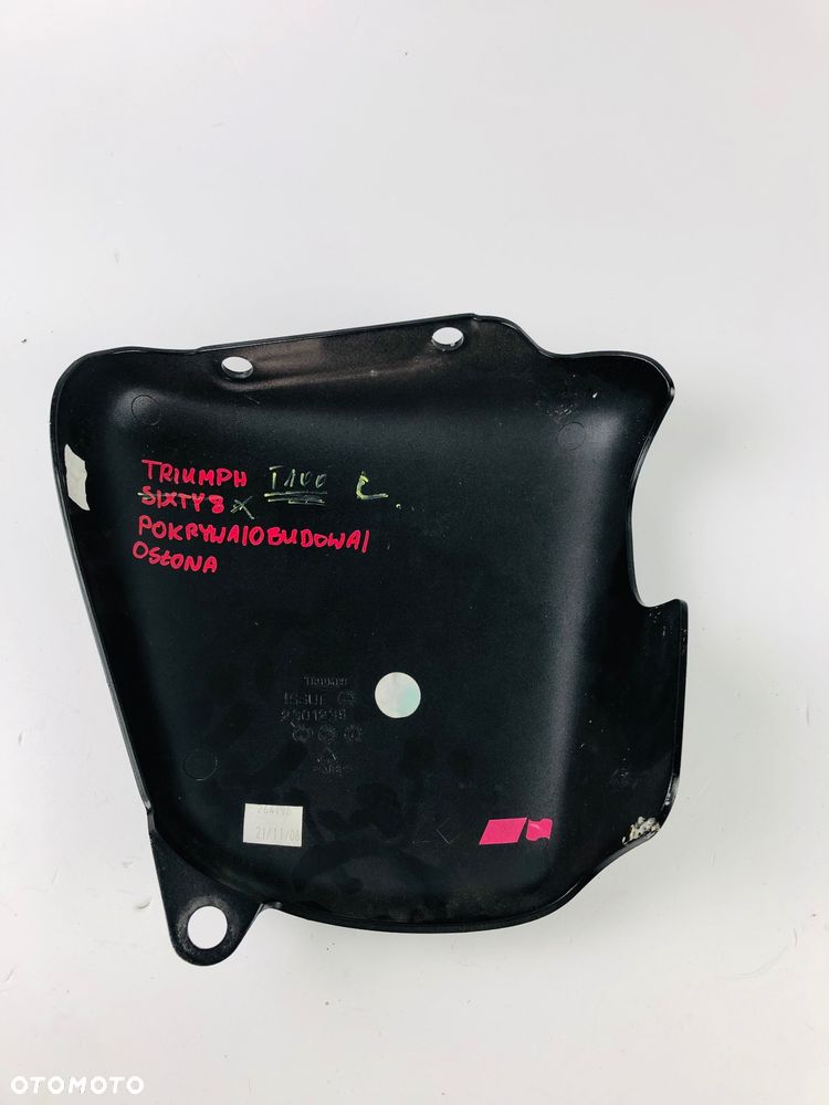 Triumph Bonneville T100 osłona  obudowa pokrywa lewa - 5