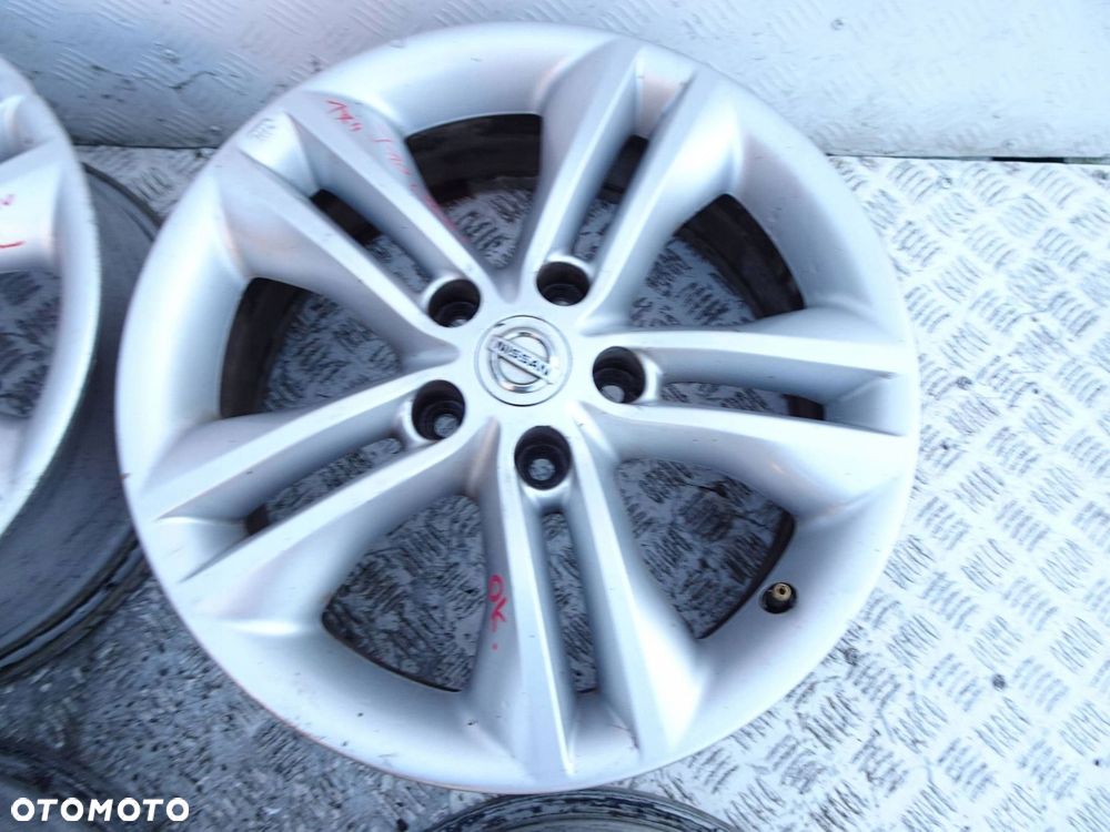 alufelgi kpl. nissan qashqai j10 17" 5x114.3 et 40 - 14