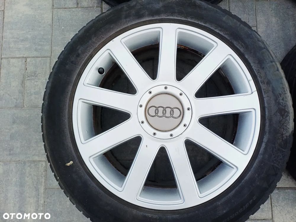 FELGI Z OPONAMI KOŁA ALUMINIOWE AUDI A3 A4 A6 A8 R18 5X112 ET43 8Jx18H2 4E0601025AB NR24 - 3