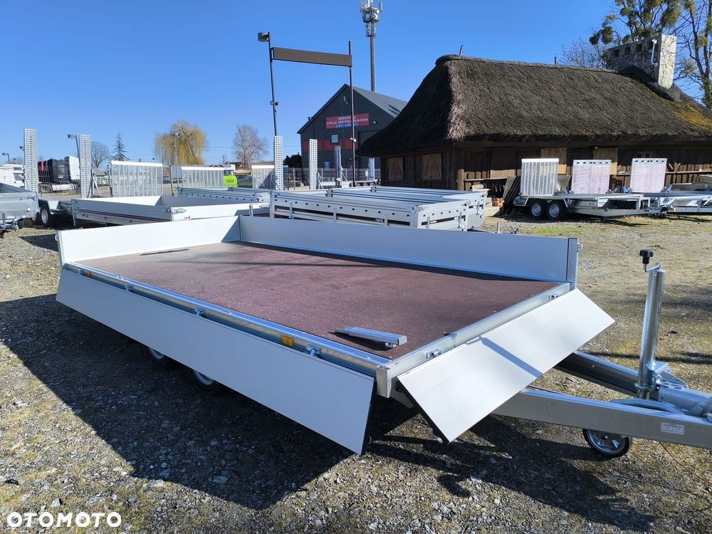 Neptun Przyczepa Neptun Gaupen N27-405 2 HL Nordica PRO 405x197,5x30 DMC 2700kg burty alu mocna spawana Wrocław Motomus - 10