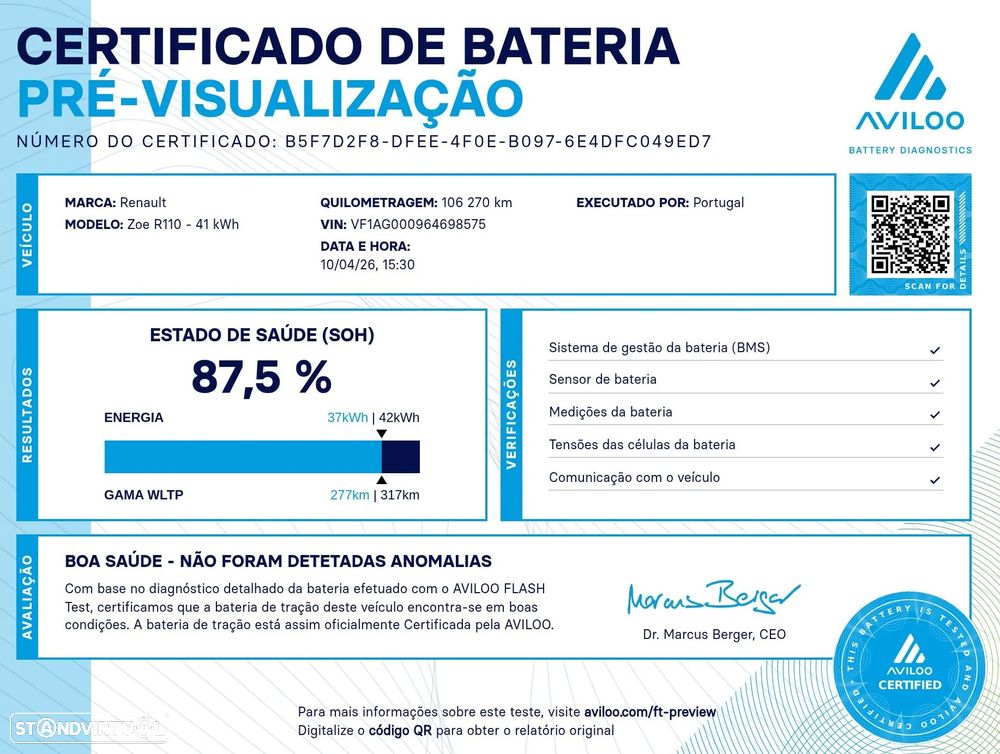 Renault Zoe (c/ Bateria) Zen 40 - 14
