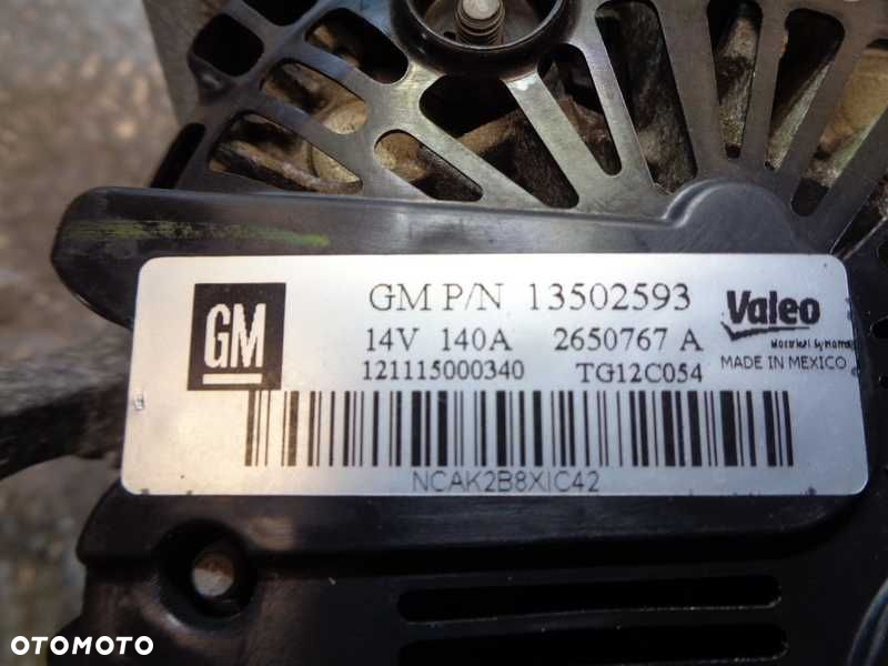 Alternator opel Mokka Astra 1.6 16v 13/50/25/93 140a tg12c054 - 3