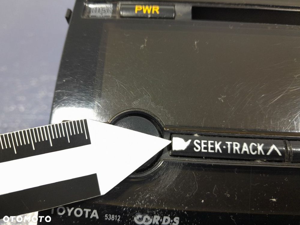 TOYOTA PRIUS II 03- RADIO ODTWARZACZ CD 86120-47220 - 3