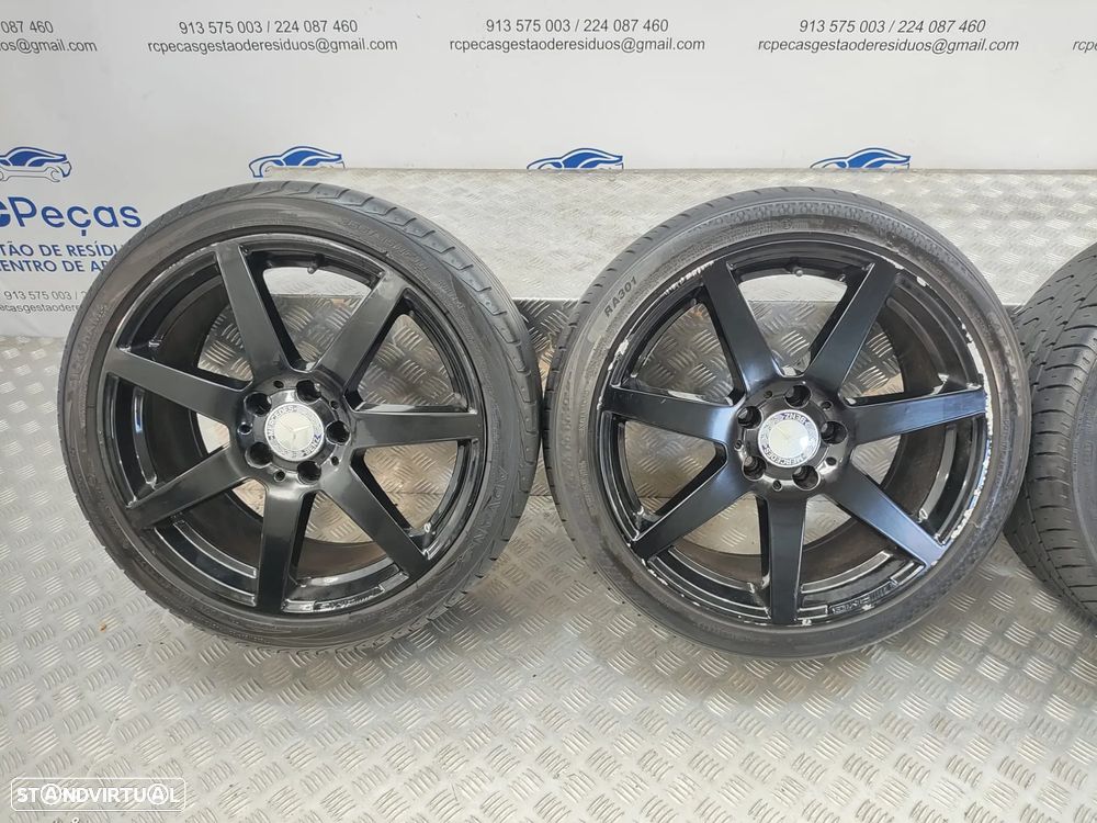 Conjunto Jantes 18 Originais AMG Mercedes Benz 5x112 8J 8.5J ET50 ET54 - 13