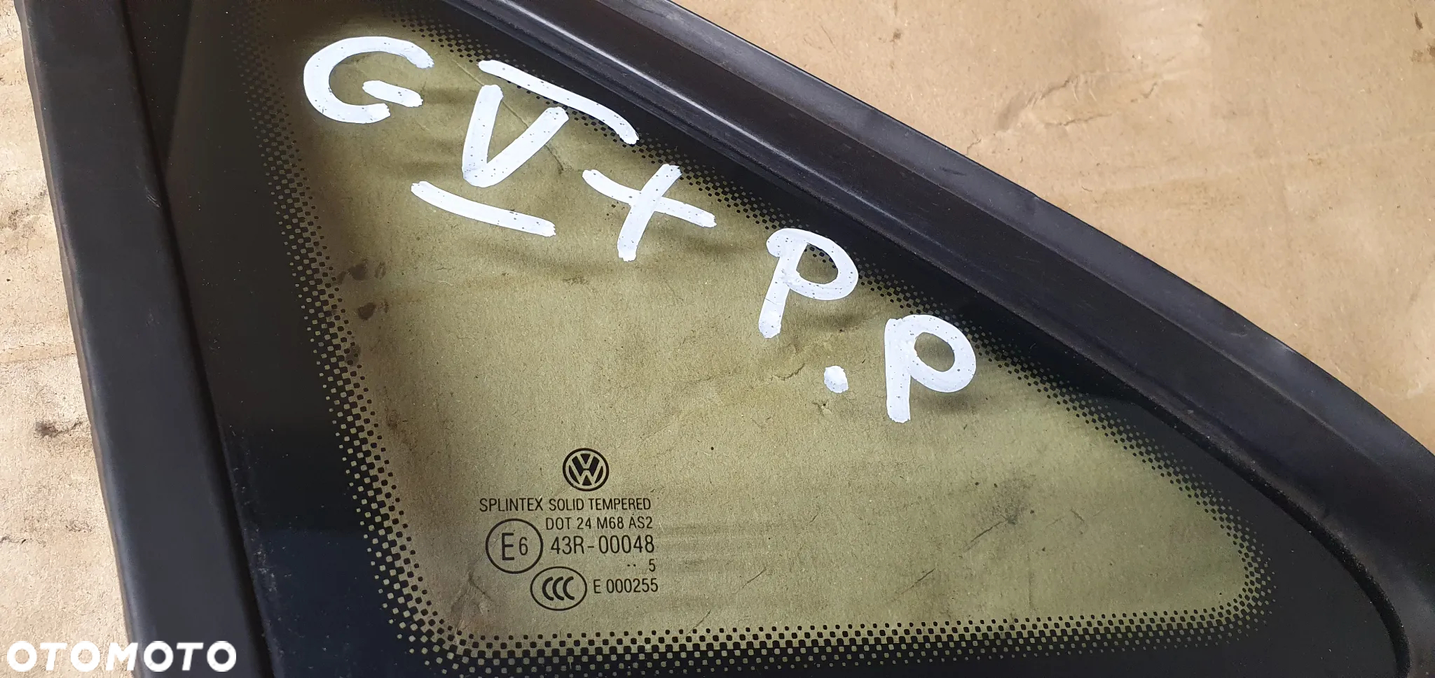 Szyba szybka prawy przód przednia prawa VW Golf V Plus AS2 05r - 4