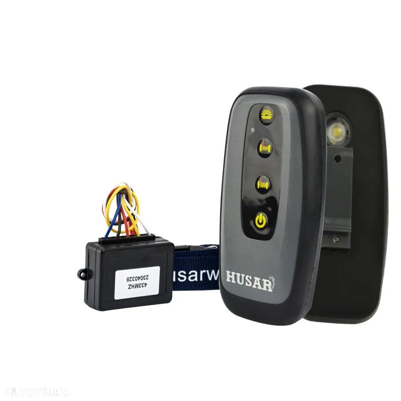 Telecomanda fara fir universala,profesionala cu led si husa antisoc  la 12-24 V - 2