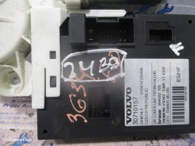 Motor Elevador Vidro 30710157 992745 100 VOLVO V50 2004 2.0D 136CV 5P CINZA FD - 3