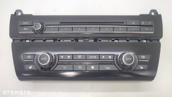 PANEL RADIA STEROWANIA NAWIEWU KLIMATYZACJI BMW F10 F11 9236477
