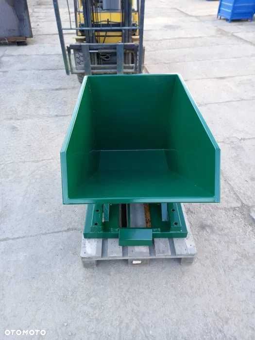 Kontener metalowy samowyładowczy NTK HD 1100L Koleba, pojemnik. - 7