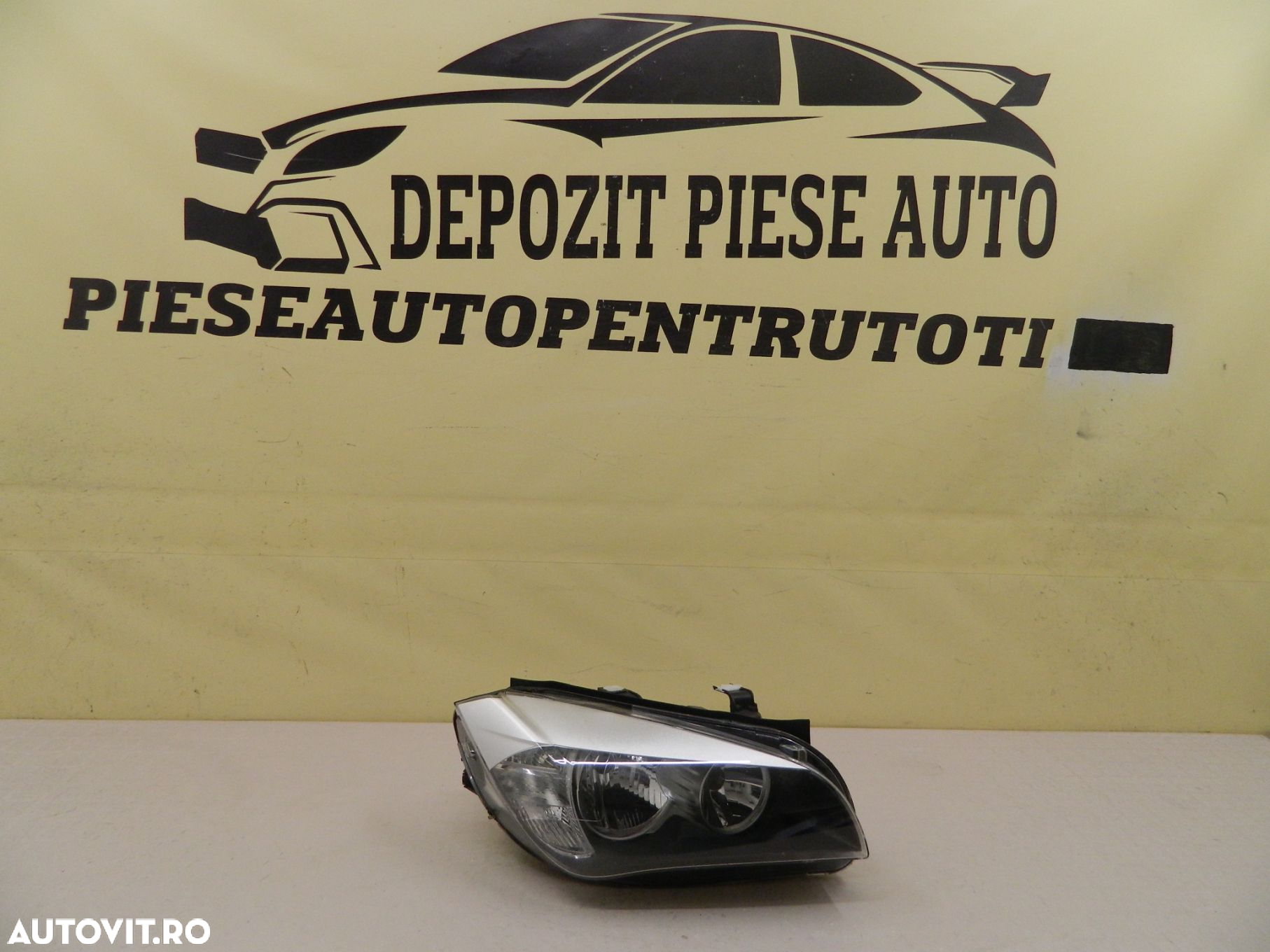 Far dreapta BMW X1 E84 Halogen, 2009, 2010, 2011, 2012, god origne 7290234. - 2