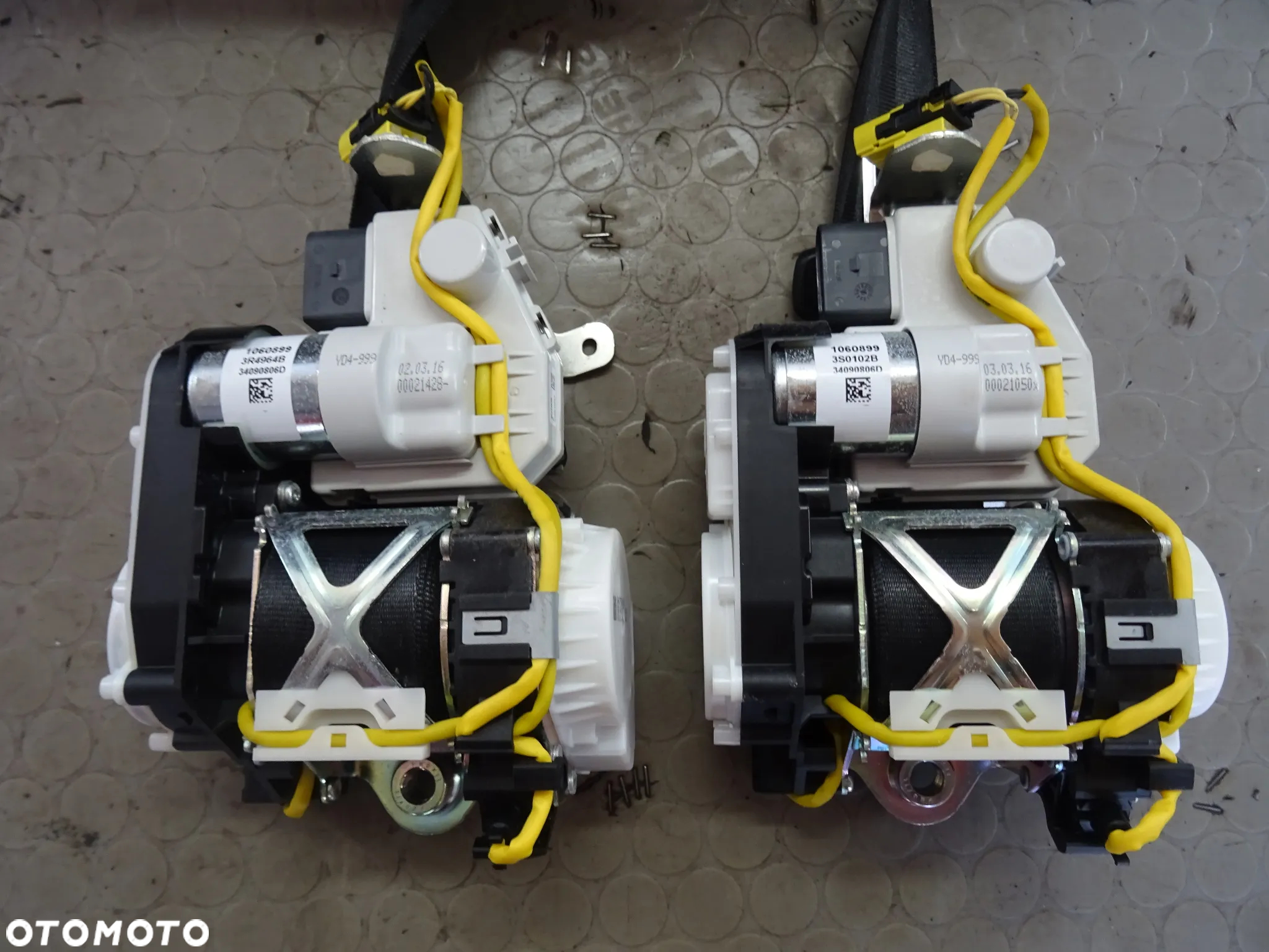 4G1857001B Deska konsola poduszki pasy Audi A6 S6 C7 LIFT czesci - 5
