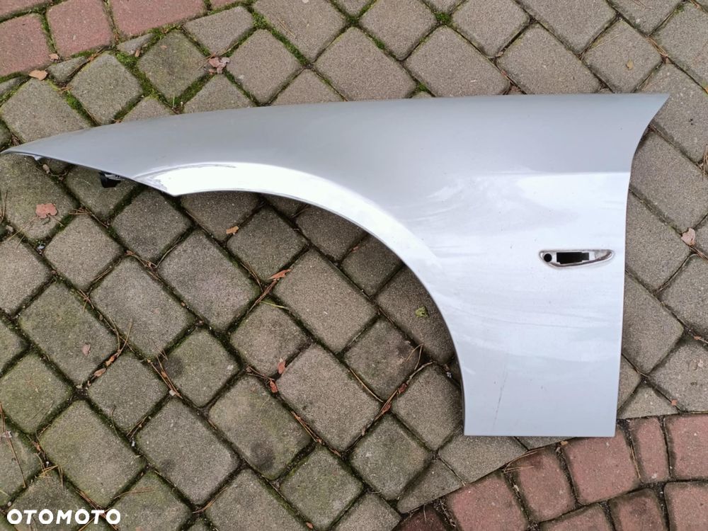 Błotnik przód przedni lewy prawy BMW E90 E91 354 titansilber - 2