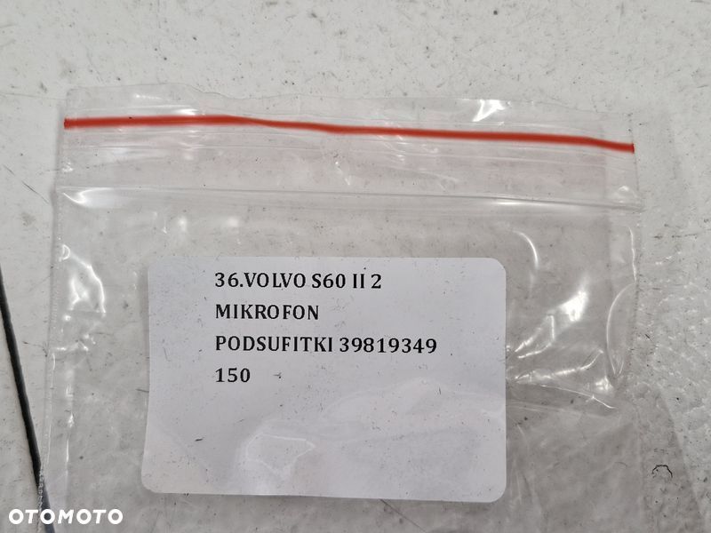 VOLVO S60 II 2 MIKROFON PODSUFITKI 39819349 - 6
