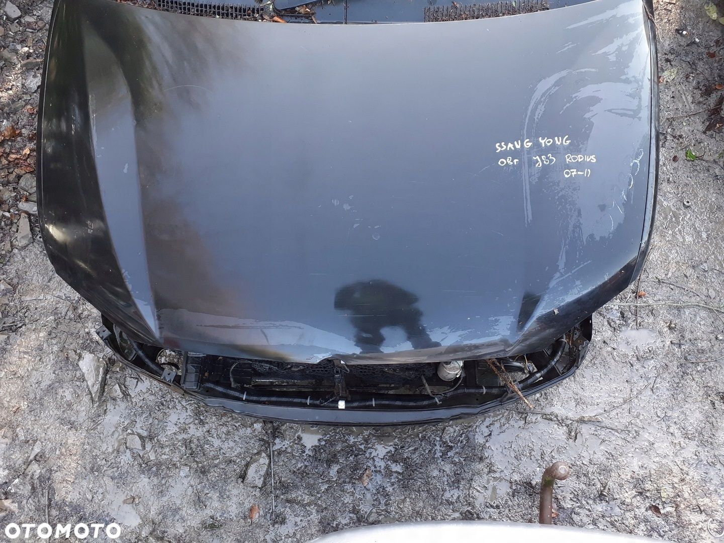MASKA POKRYWA SILNIKA SSANGYONG RODIUS 06-12 - 1