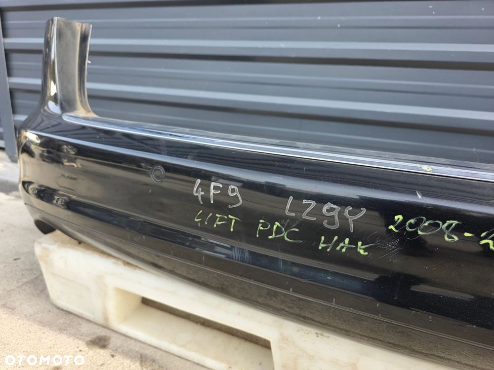 ZDERZAK TYŁ AUDI A6 C6 LIFT LZ9Y PDC HAK AVANT / KOMBI 2008-2012 ORYGINAŁ ! - 5