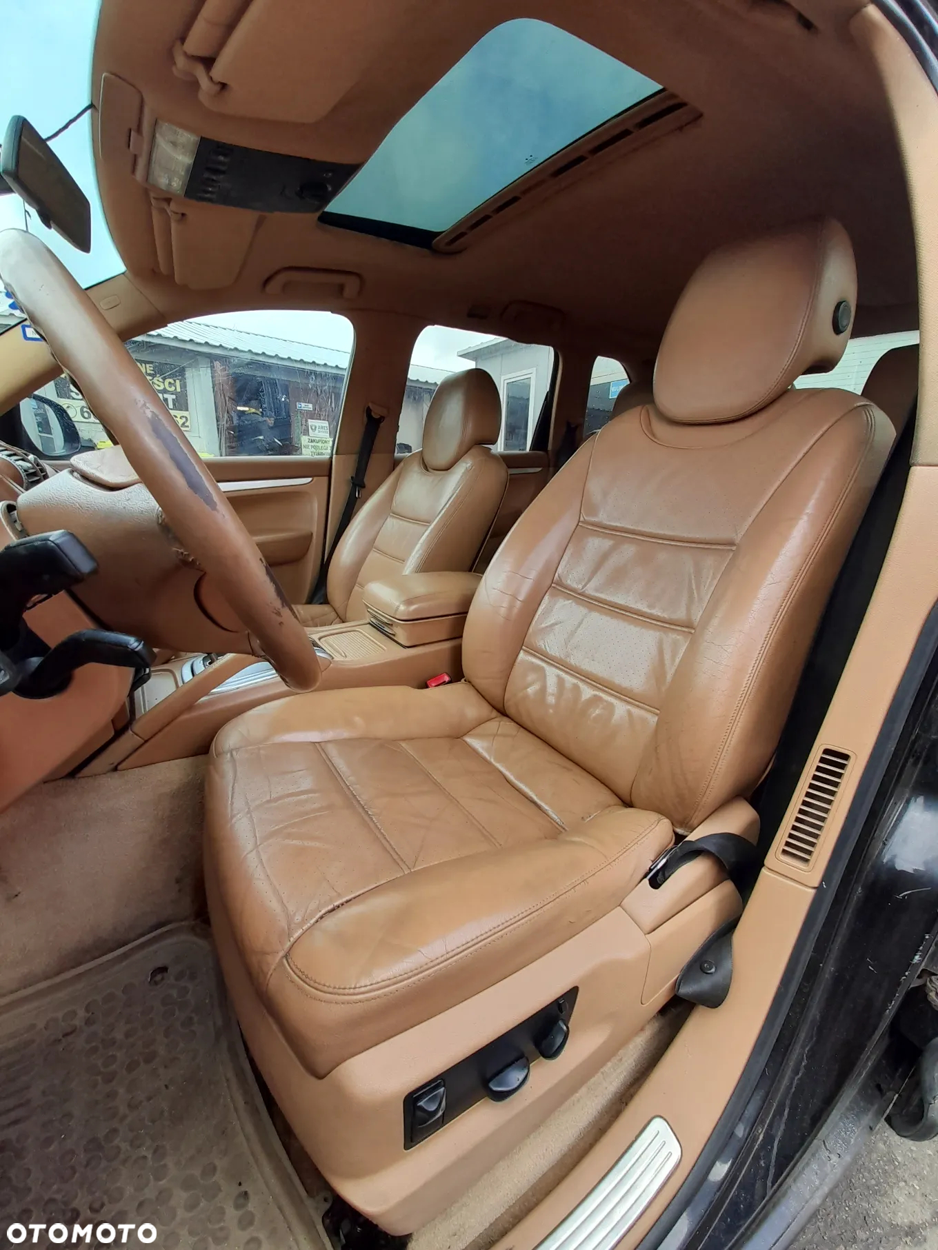 PORSCHE CAYENNE S KOMPLET FOTELI I BOCZKÓW DRZWI BOCZKI FOTELE FOTEL KANAPA - 17