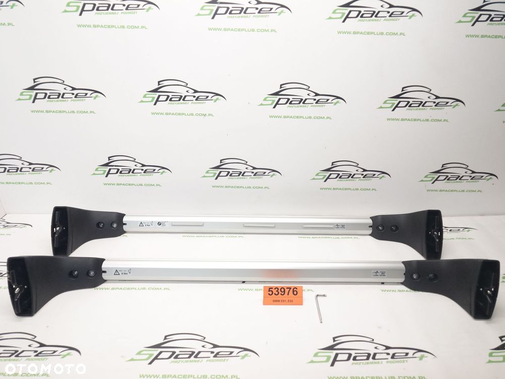 Bagażnik dachowy bazowy belki poprzeczki Oryginał BMW E91, E92 - 4