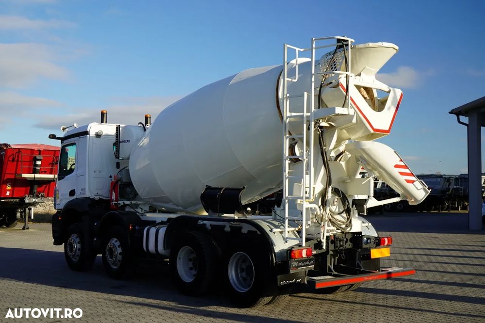Mercedes-Benz AROCS 3240 / 9M3 BETONIERĂ / 8x4 / BETONIERĂ / AUTOMATĂ / CAMERĂ / JANTE DIN ALIAJ - 4
