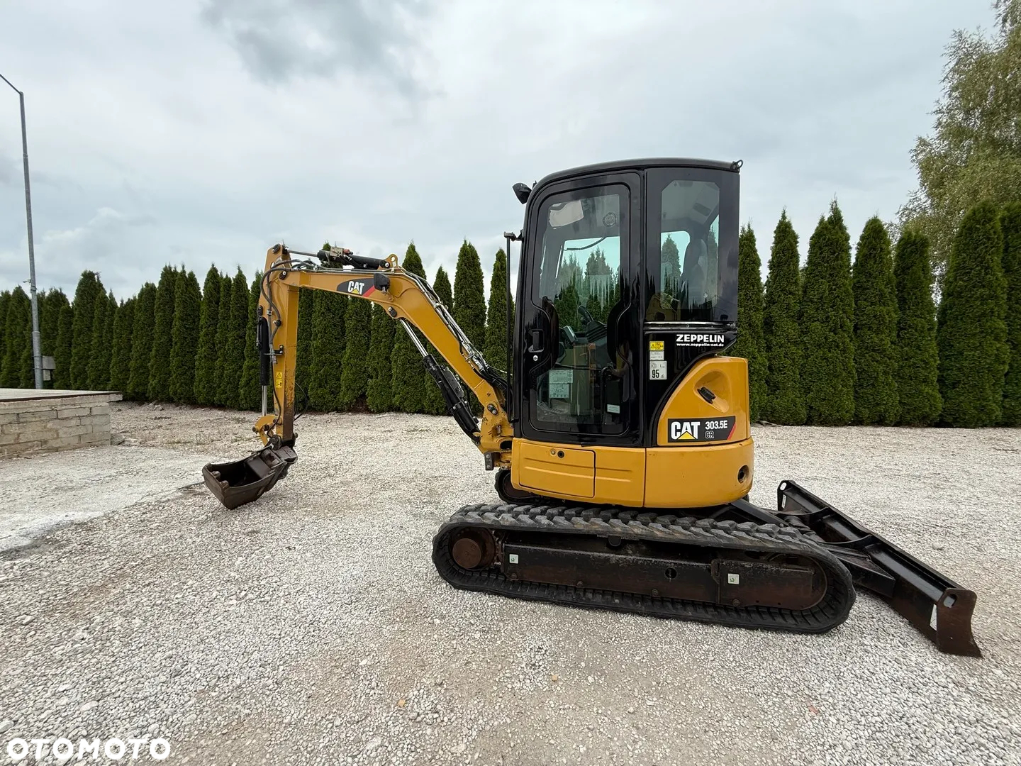 Caterpillar CAT 303.5 E CR / POWERTILT / 2014 ROK / PIĘKNA / Z NIEMIEC / ORYGINAŁ / 303.5ECR 301 302 303 304 305 302.7 - 3