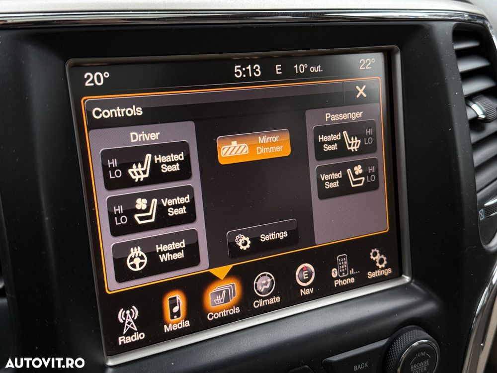 Jeep Grand Cherokee 3.0 TD AT Overland - 11