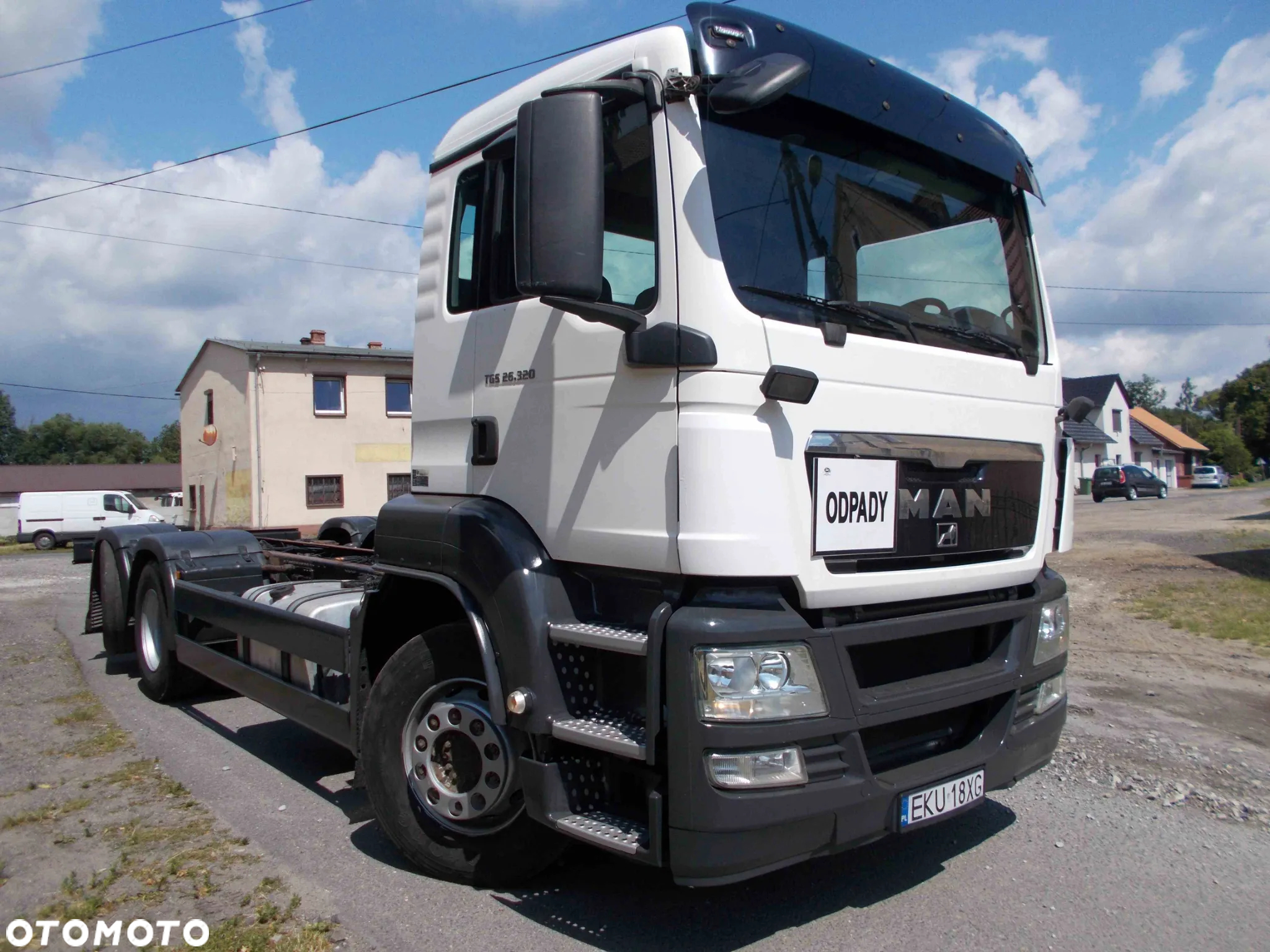 MAN TGS Rama Do Zabudowy // MANUAL // Krótki Rozstaw Osi 420cm // Długa rama 700cm // Pod Autolaweta HDS // 6x2 Oś skrętna - 7