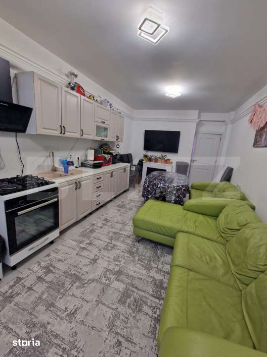 Apartament cu 2 camere, 57 mp, etaj 1, cartier Burdujeni — fotografia 1