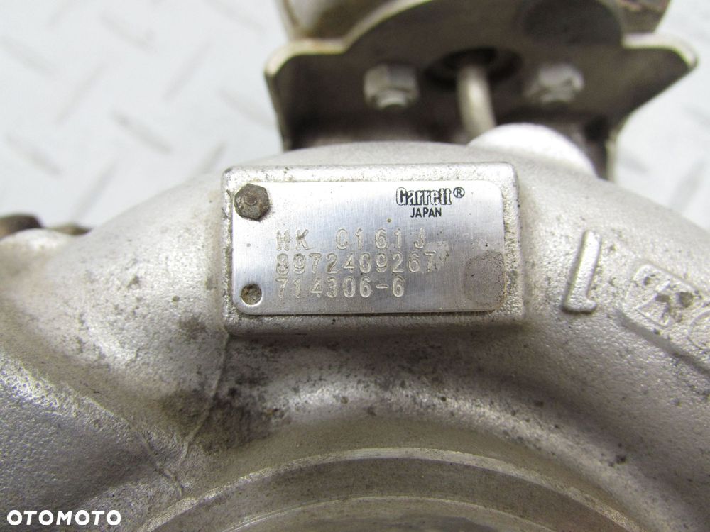 RENAULT VEL SATIS ESPACE IV 05-13 3.0 DCI TURBO TURBOSPREZARKA 8972409267 - 9