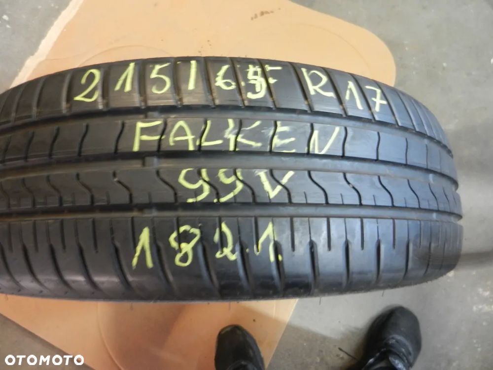 OPONA POJEDYNKA 215/65r17 FALKEN ZIEX ZE 310A ECO RUN AO DOT 1821 7.4MM - 1