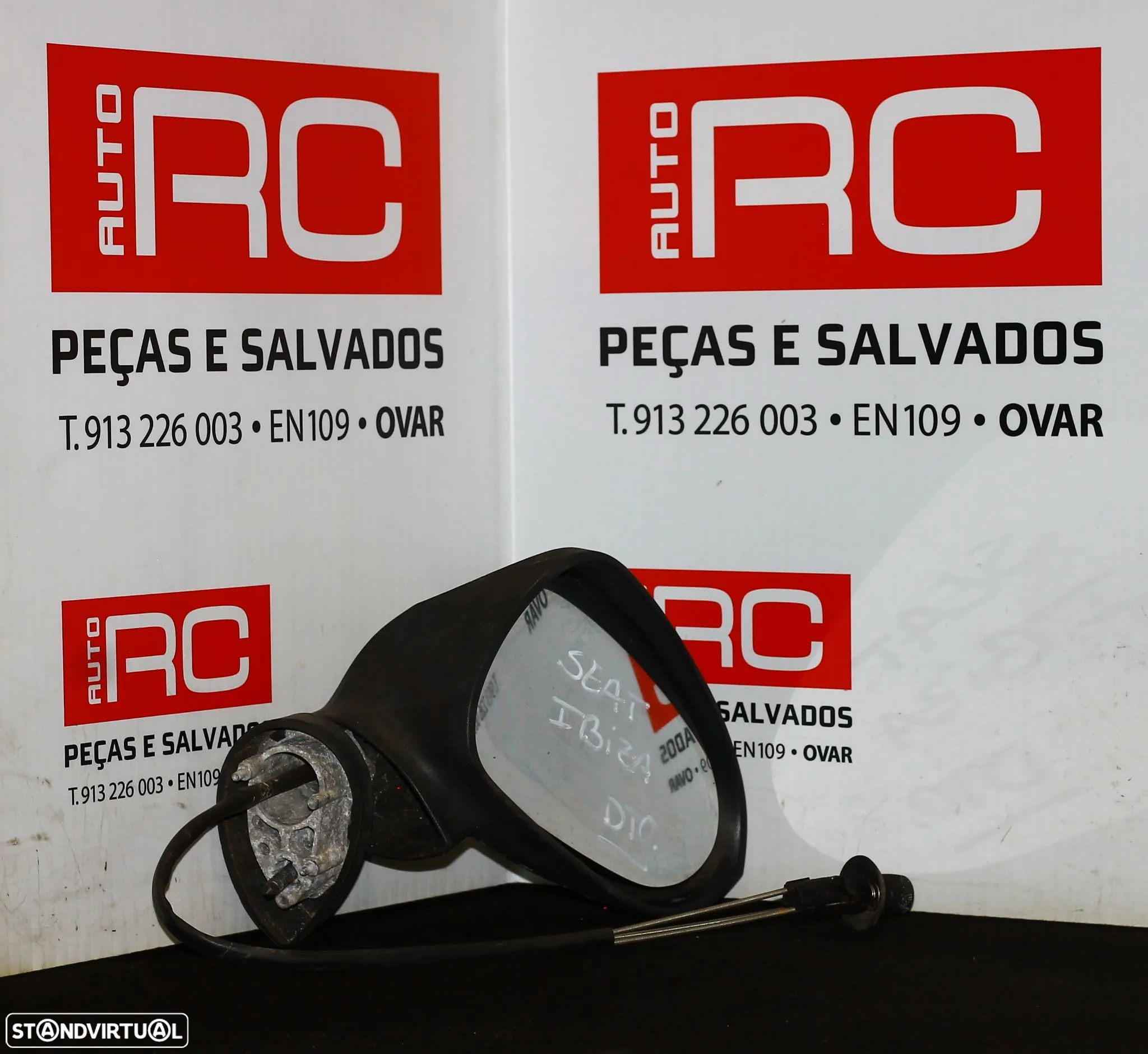 ESPELHO RETROVISOR DIREITO SEAT IBIZA - 1