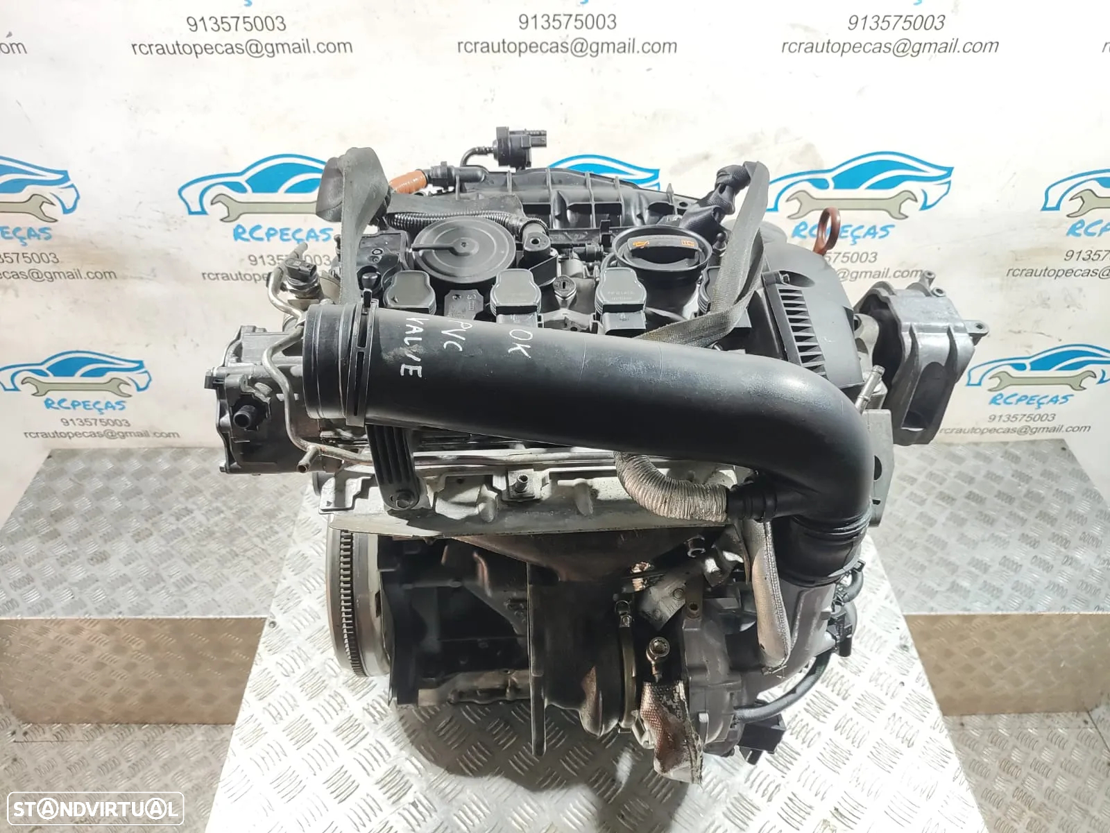 Motor Completo VWAG Audi VW Volkswagen 2.0 TFSI 16v 210cv CCZ - 5