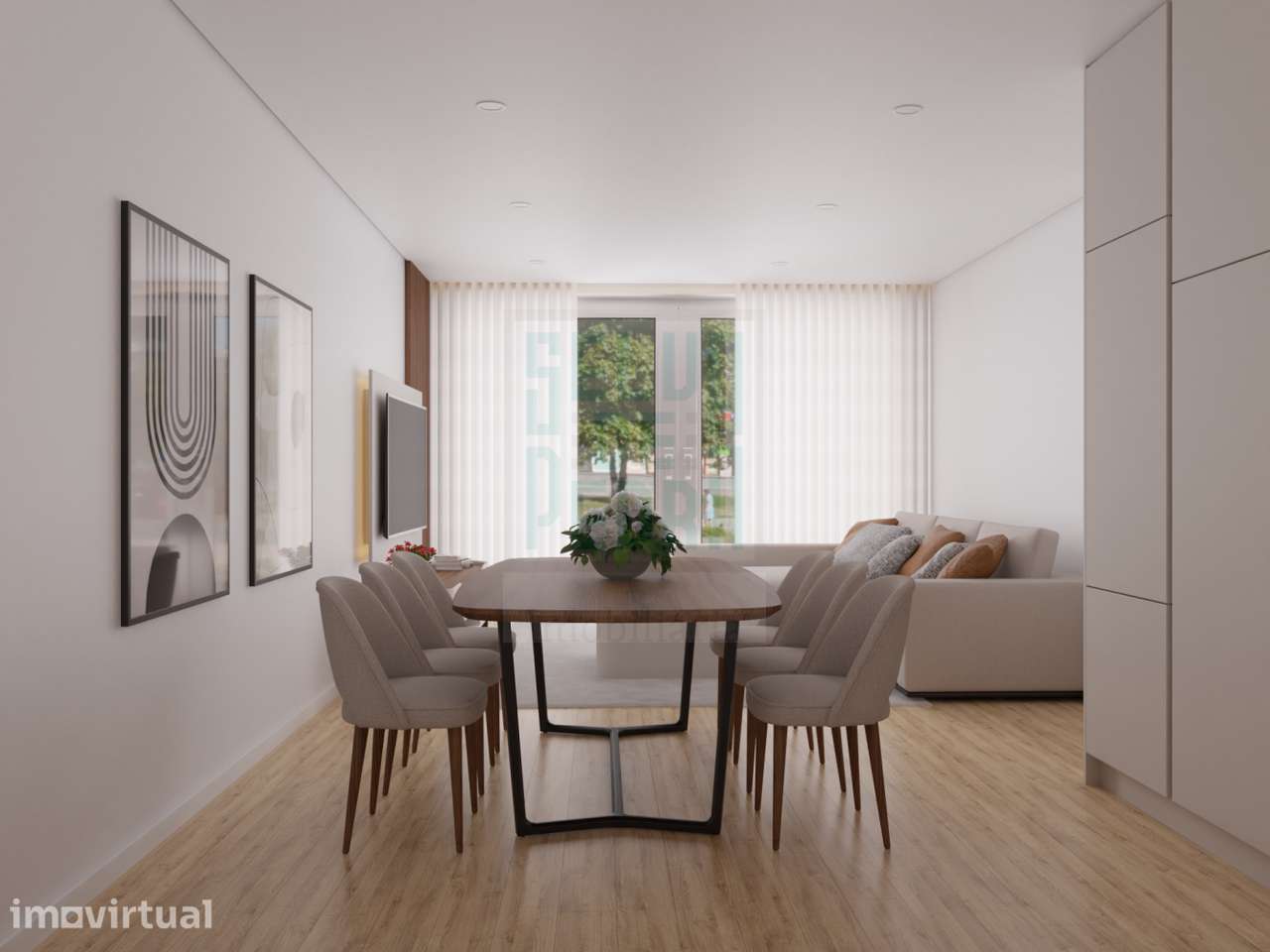 Apartamento T2+1 Remodelado com 140m² em Paços de Ferreira - Grande imagem: 3/34