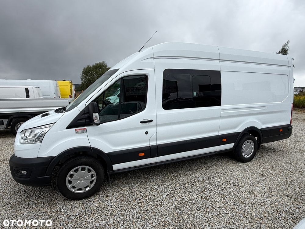 Ford TRANSIT L4 H3/brygadówka 5 osób/klima/navi/kamera/parktronik przód i tył/grzane fotele/LED - 4