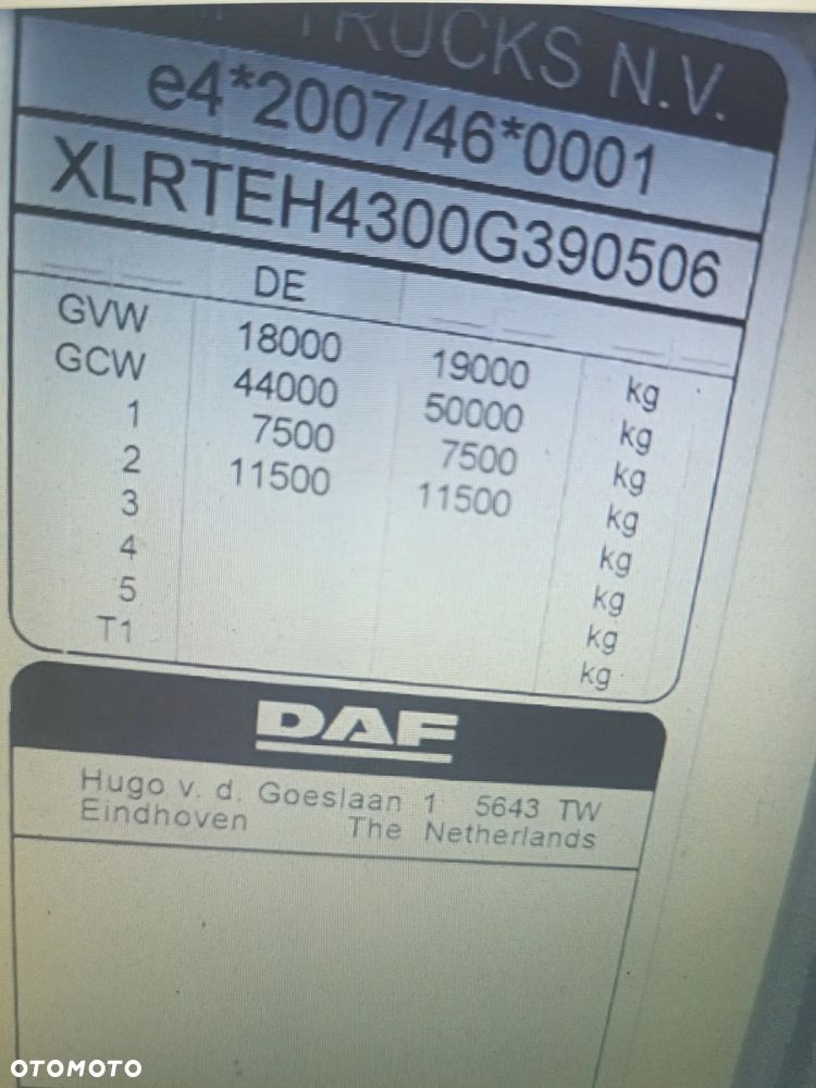 DAF xf 106 34000 EURO NETTO low deck mega 2022 - 13