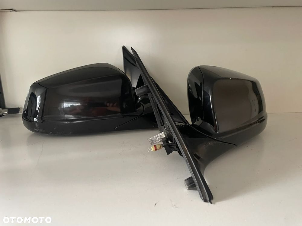 bmw f10 f11 lusterko lewe prawe 3 pin el składane pamięć 475 blacksapphire - 9