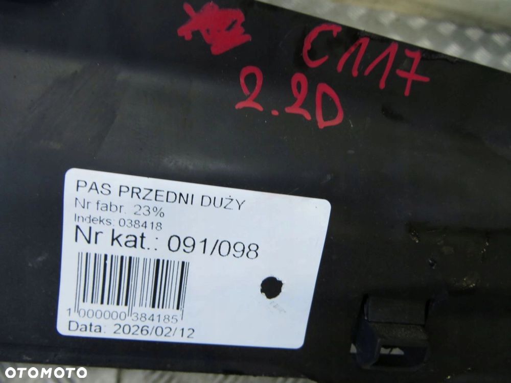 MERCEDES CLA W117 PAS PRZEDNI WZMOCNIENIE 12- - 8