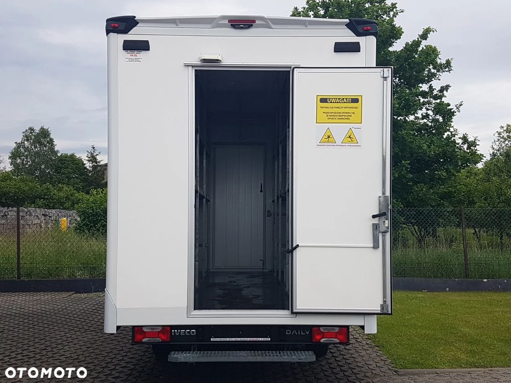 Iveco DAILY KONTENER NISKOPODŁOGOWY 4,44x2,23x2,42 SKLEP FOODTRUCK BAR KLIMA KONIOWÓZ KAMPER - 5