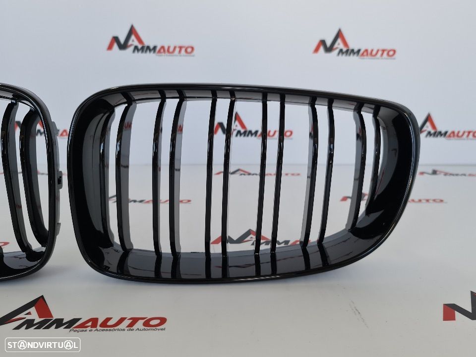 Grelhas Frontais BMW E81 E82 E87 E88 Lci look M1 - 4