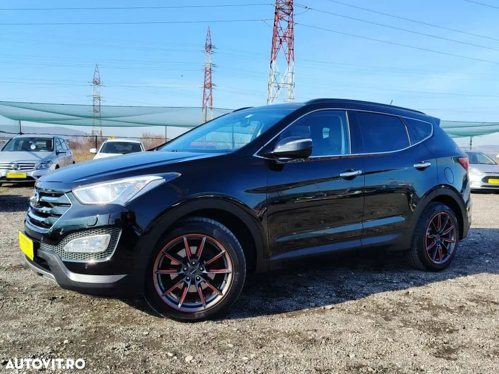 Hyundai Santa Fe blue 2.2 CRDI 4WD Automatik Premium - 14