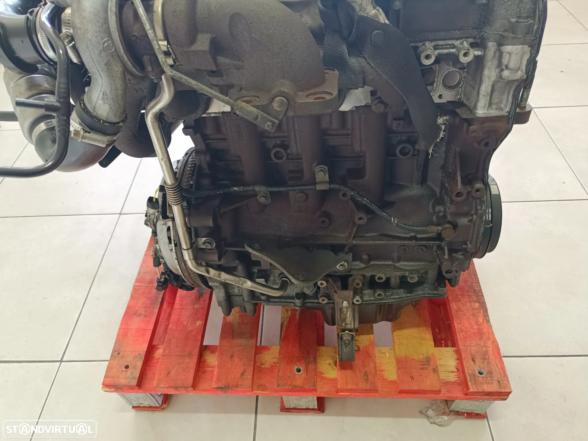 Motor Ford Transit 2.2TDCI 130cv QWFA - caixa 5 velocidades 6C1R-7002-NC centralina 8C11-12A650-CE - 4HV 4HU 4HH - 6