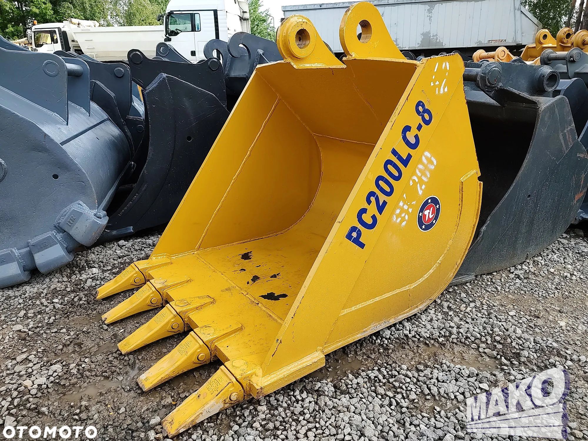 Nowa łyżka TL 107cm do koparki Miller fi 80 - 1