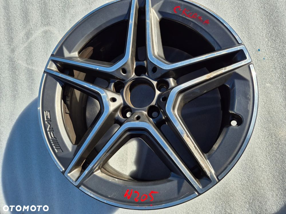 Felga aluminiowa alufelga Mercedes W205 AMG A2054019500 7,5Jx18H2 ET44 - 3