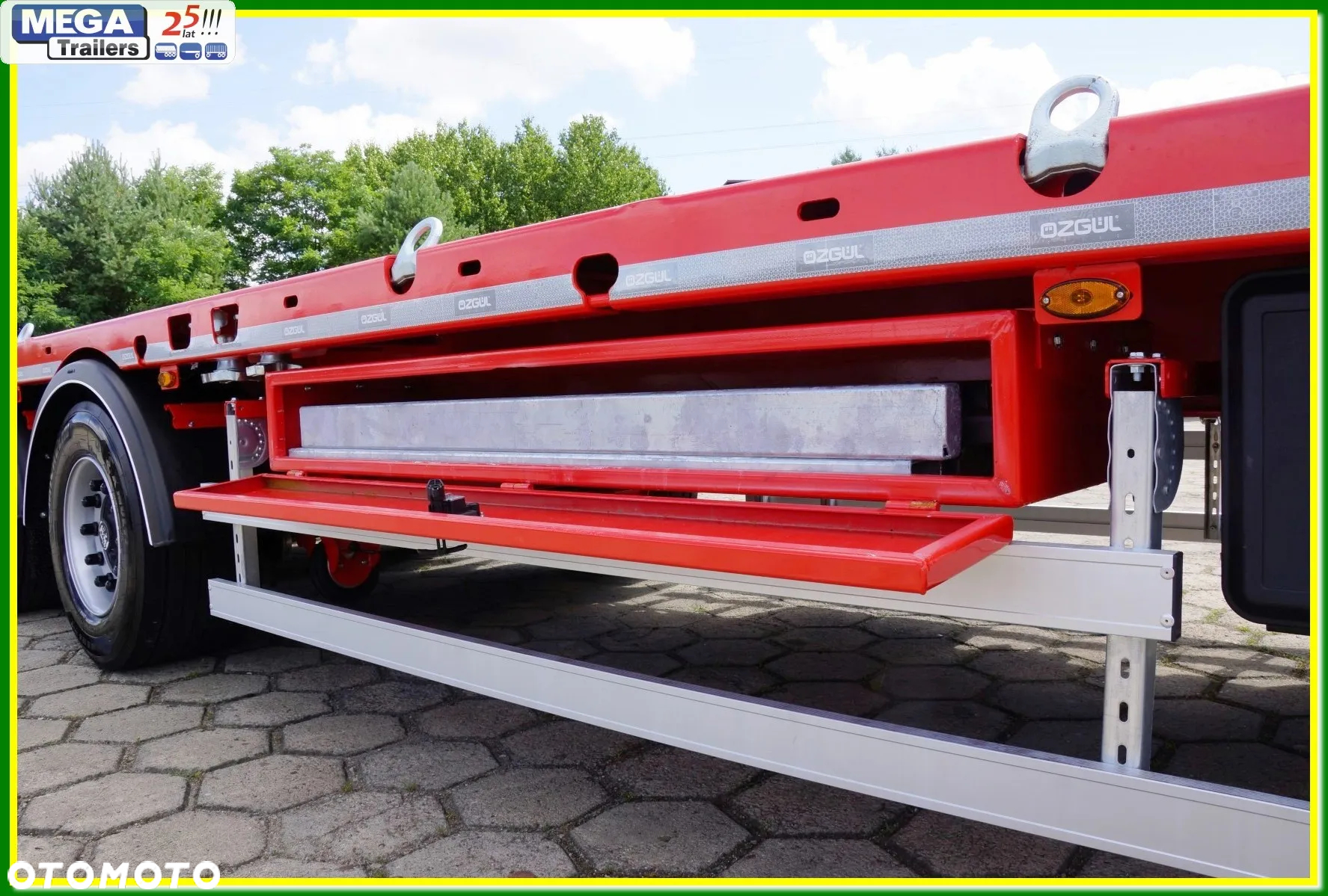 Inny PLATFORMA Mega osie 19,5 BPW, full ADR EX3 UNIWERSALNA !!! - 40