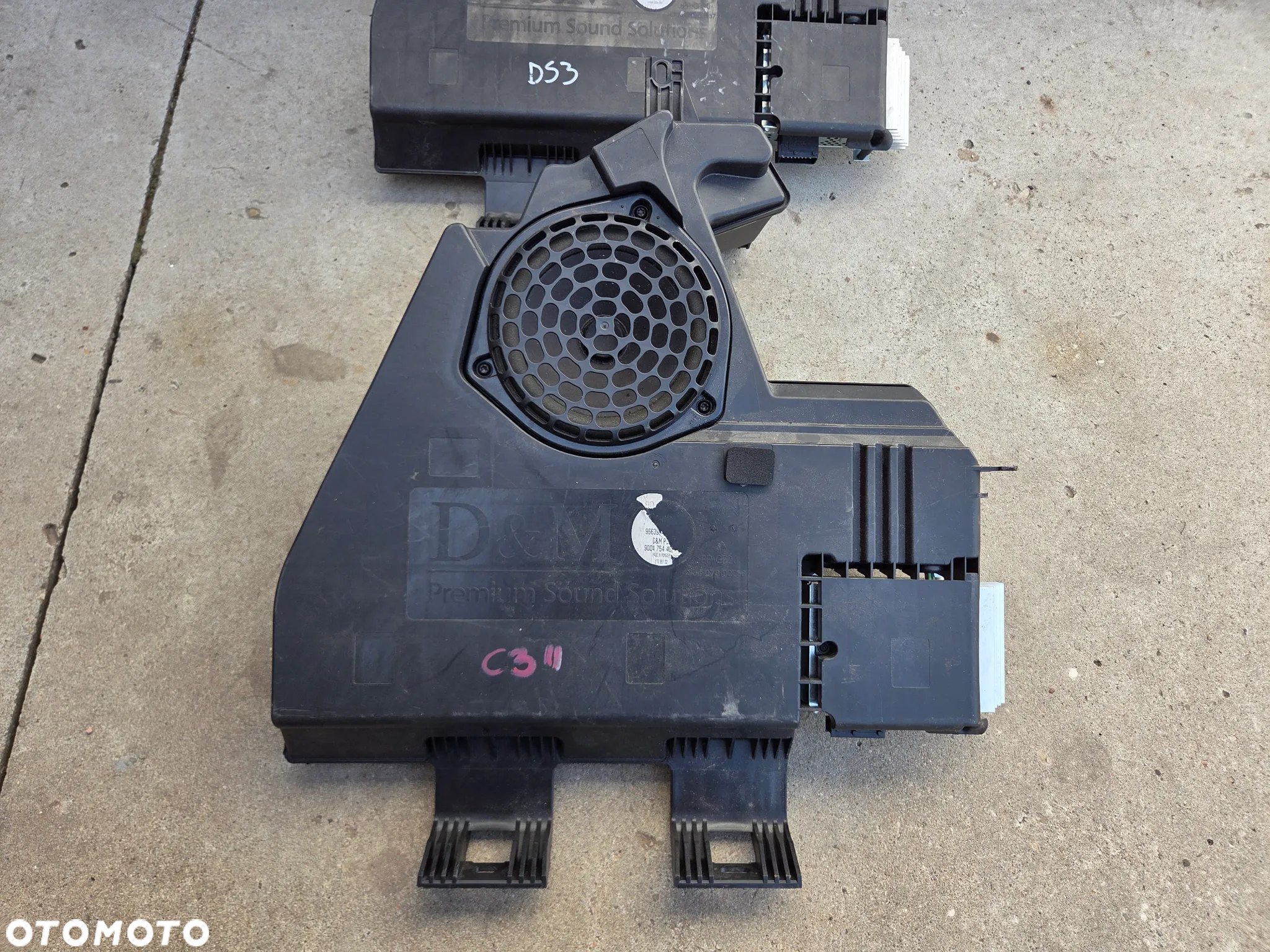 Głośnik subwoofer wzmacniacz Citroen C3 II DS 3 - 2