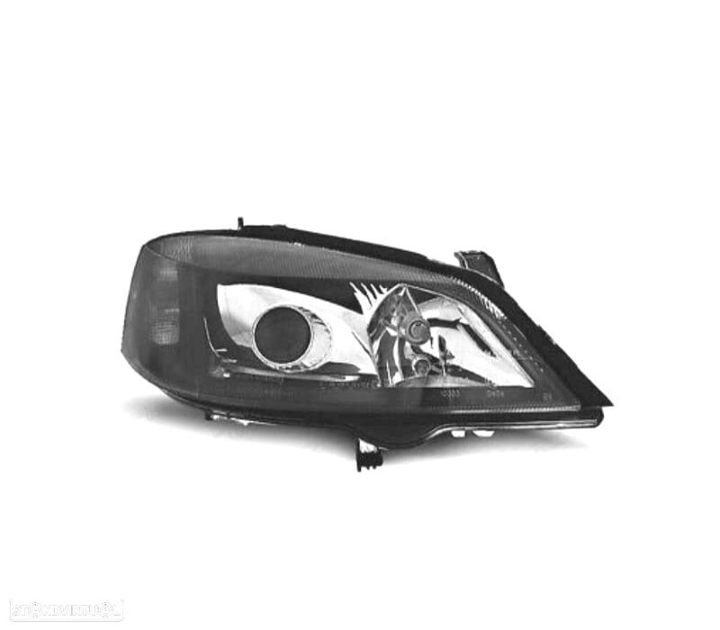 FARÓIS OPEL ASTRA 97-04 PRETO - 2