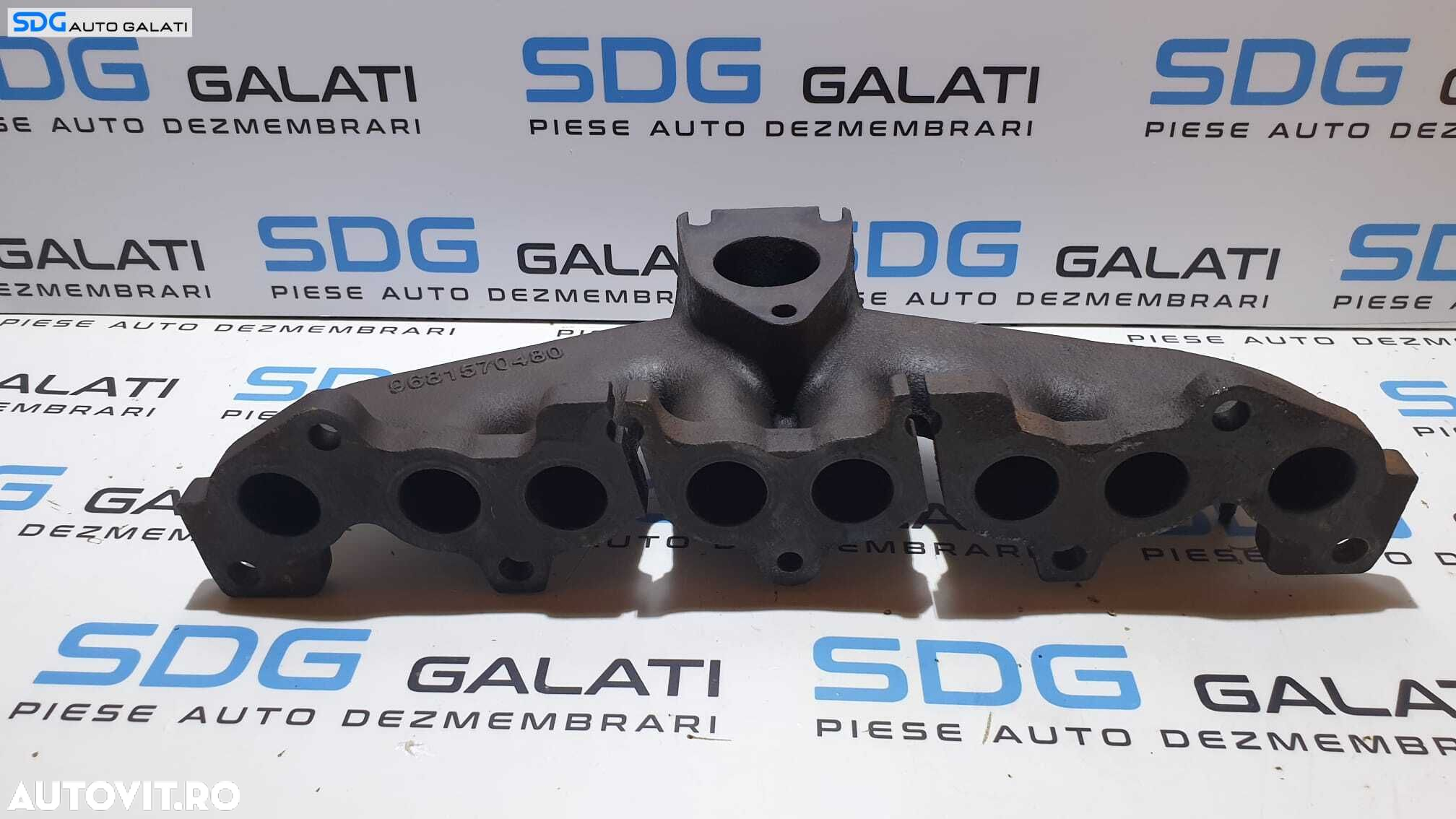 Galerie Evacuare Turbo Turbina Turbosuflanta Fiat Scudo 2.0 HDI 2007 - 2016 Cod 9681570480 - 4