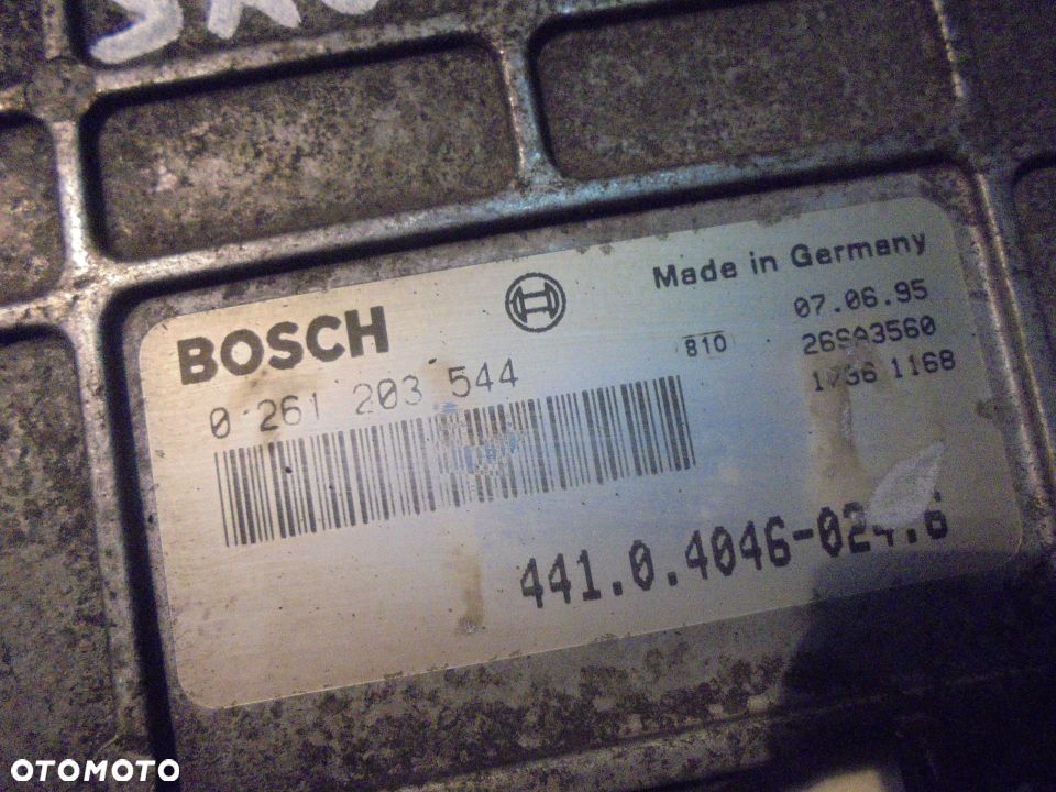 SKODA FELICIA 1.3 B STEROWNIK SILNIKA 0261203544 - 2