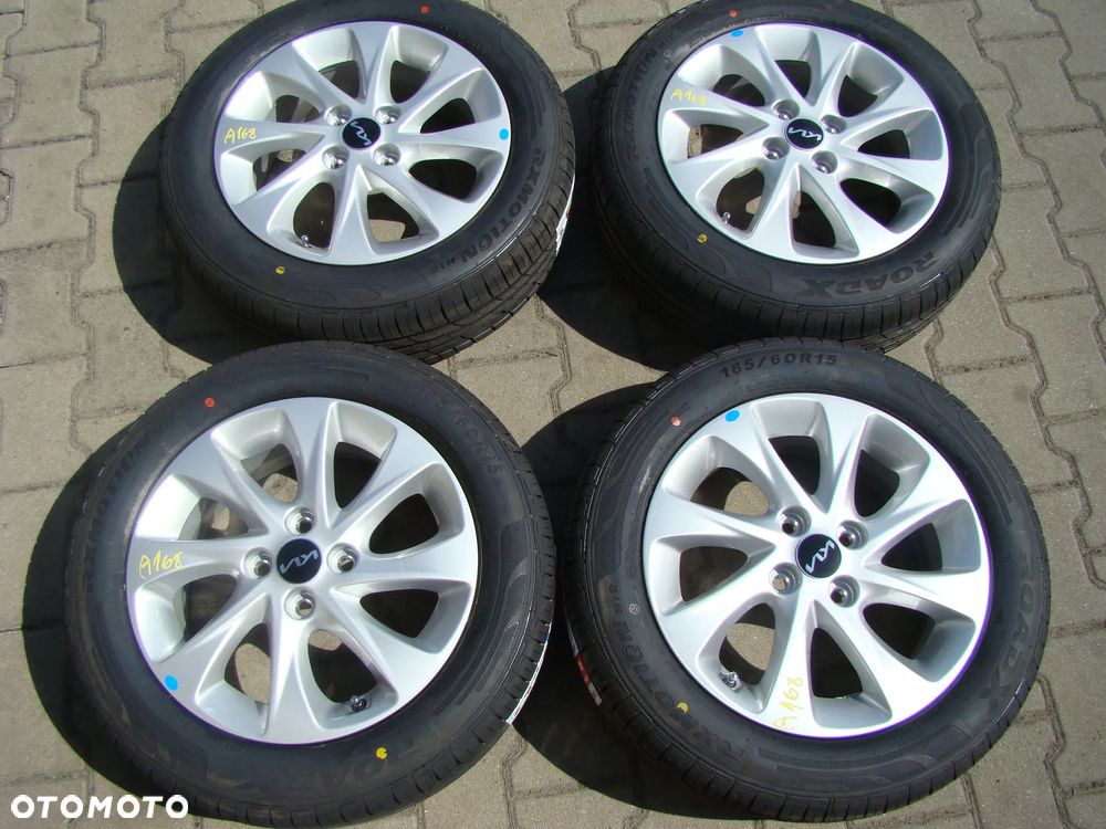 a168 4x100 Kia Rio Stonic 6Jx15 Lato niemontowane 185/60 R15 - 1