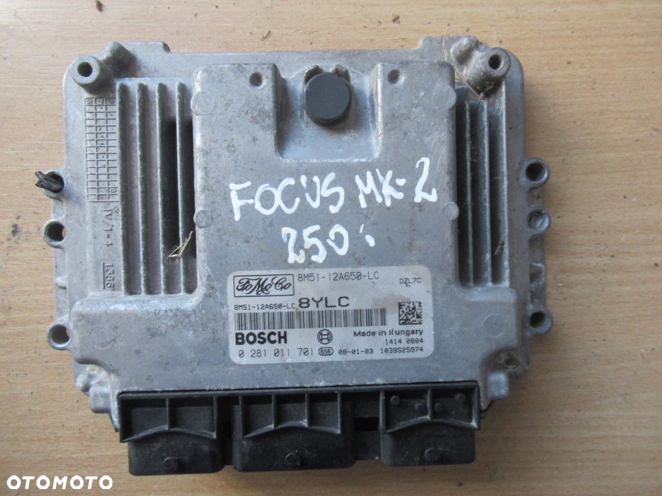 FORD FOCUS MK2 LIFT KOMPUTER SILNIKA 8M5112A650LC - 1