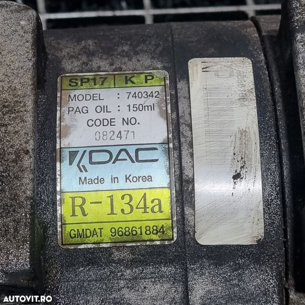 Compresor clima Opel Antara 2.0 CDTI 2006 - 2011 150CP Z 20 DMH Z 20 S (1439) Diesel ... - 5