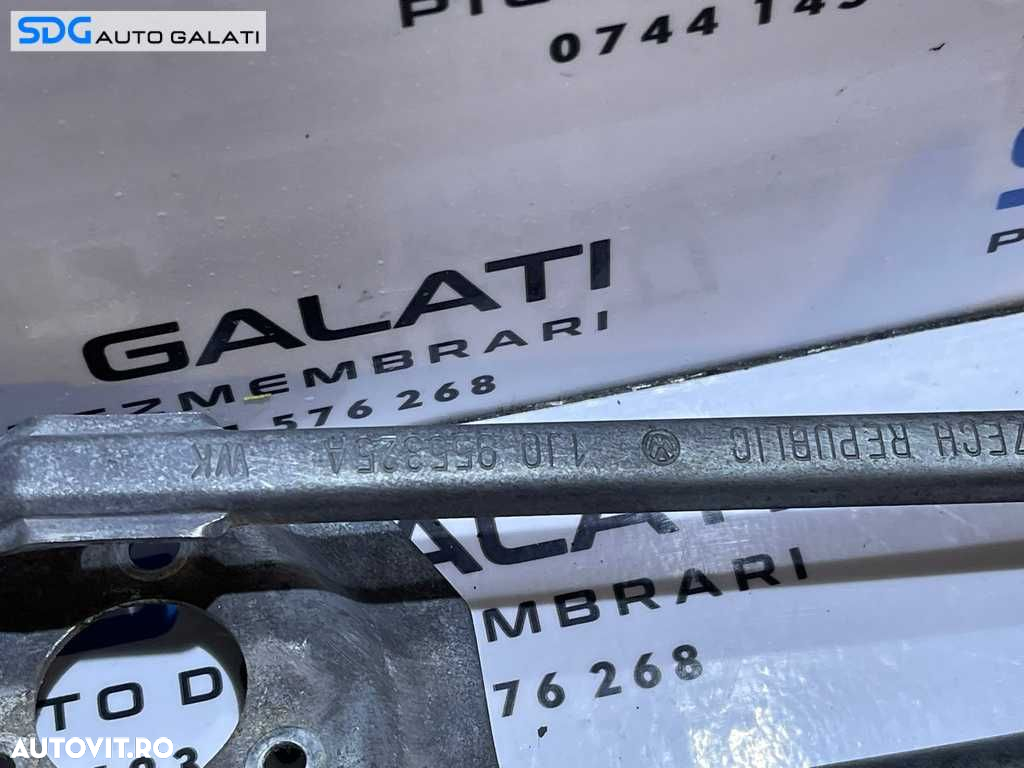 Ansamblu Brat Brate Stergator Stergatoare Parbriz VW Golf 4 1998 - 2006 Cod 1J0955325A - 3